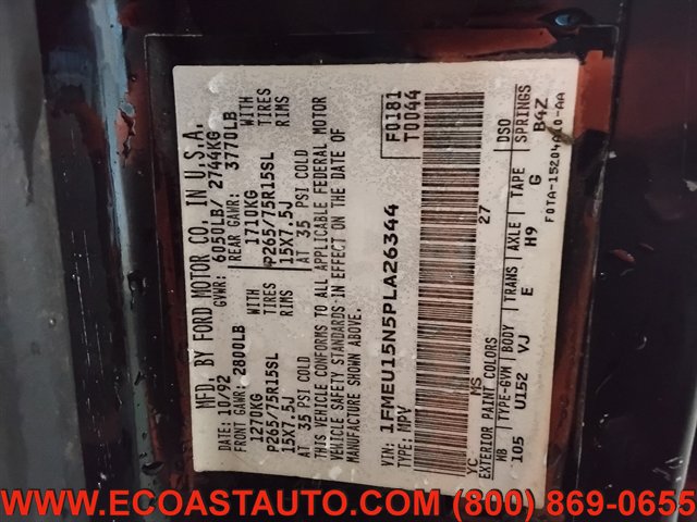 Used 1993 Ford Bronco Custom image 20