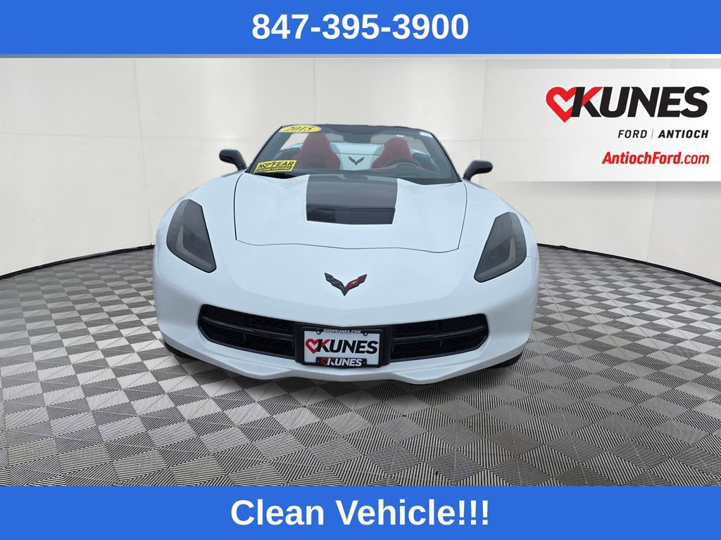 Used 2015 Chevrolet Corvette Stingray Convertible w/ 3LT Preferred Equipment Group image 10