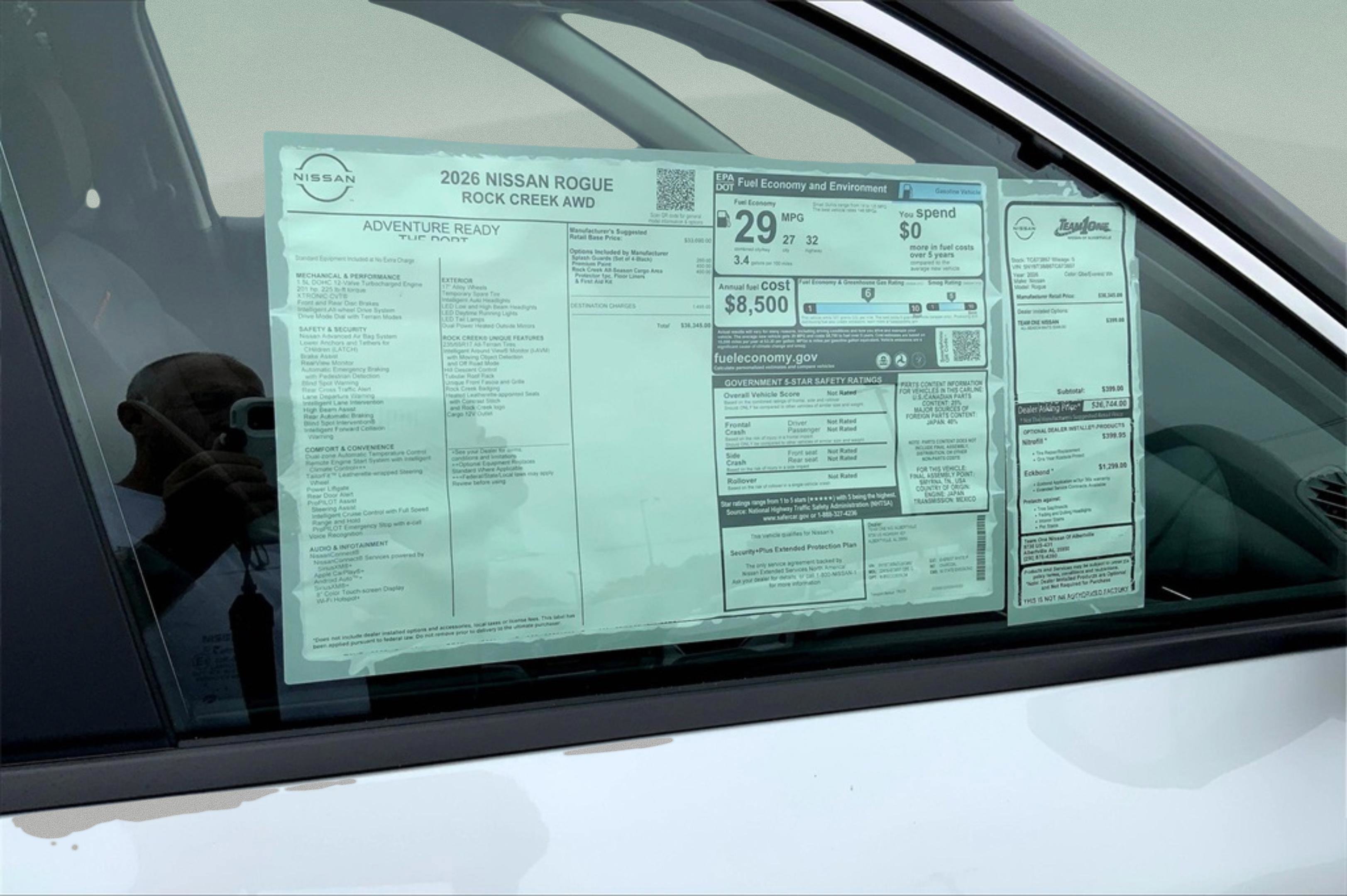 New 2026 Nissan Rogue SV image 14