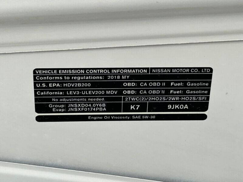 Used 2018 Nissan NV 2500 S image 11