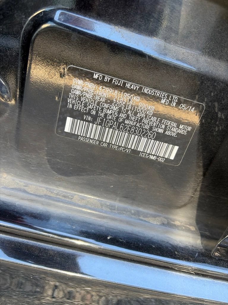 Used 2014 Subaru Impreza 2.0i Sport Premium AWD/4WD image 7