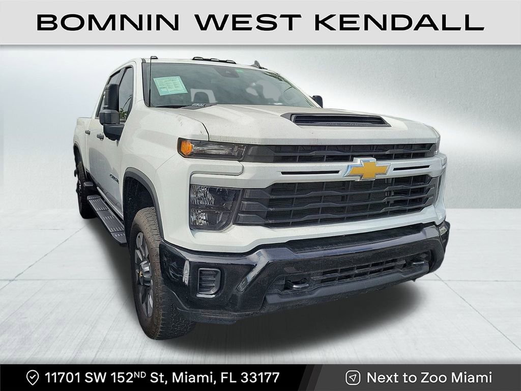 Used 2024 Chevrolet Silverado 2500 Custom w/ Custom Value Package