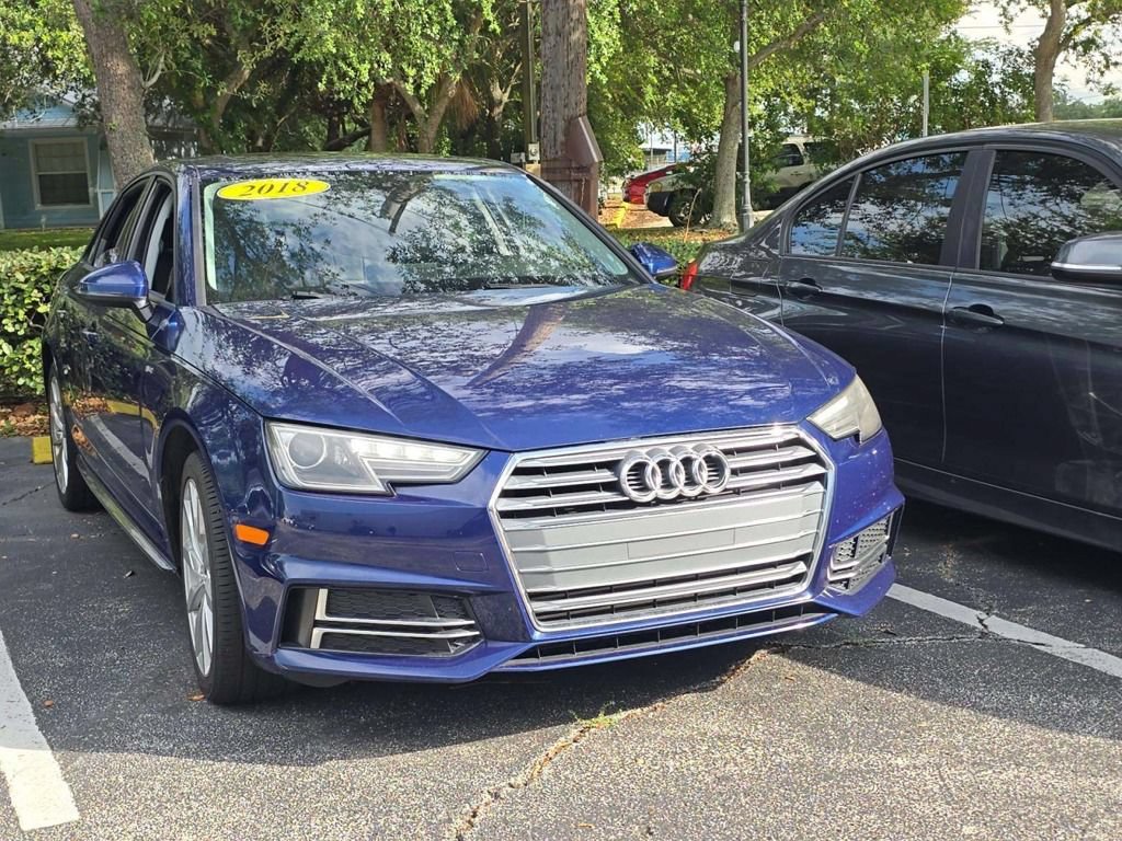 Used 2018 Audi A4 2.0T Ultra Premium w/ 18" Wheel Package FWD image 2