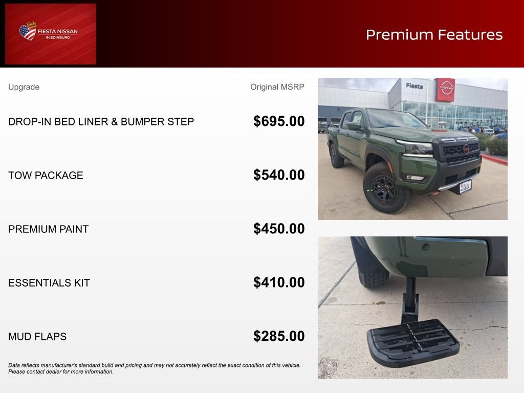 New 2026 Nissan Frontier PRO-4X w/ Tow Package AWD/4WD image 3