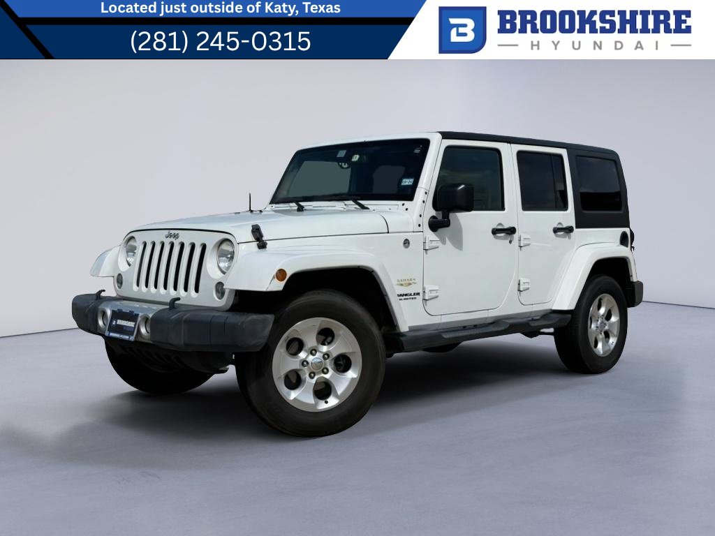Used 2014 Jeep Wrangler Unlimited Sahara w/ Connectivity Group AWD/4WD image 1