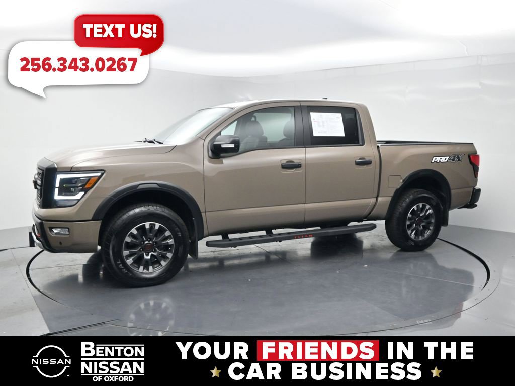 Used 2024 Nissan Titan PRO-4X w/ Pro-4x Convenience Package AWD/4WD image 1