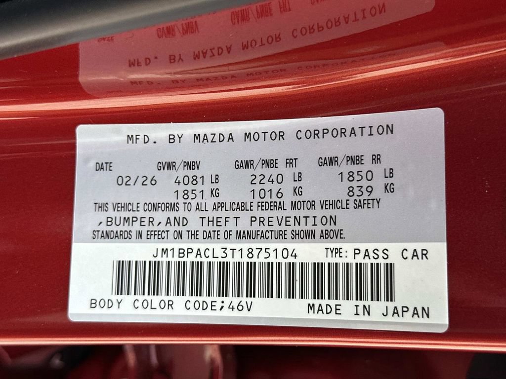 New 2026 MAZDA MAZDA3 2.5 S Sedan w/ Preferred Pkg FWD image 30