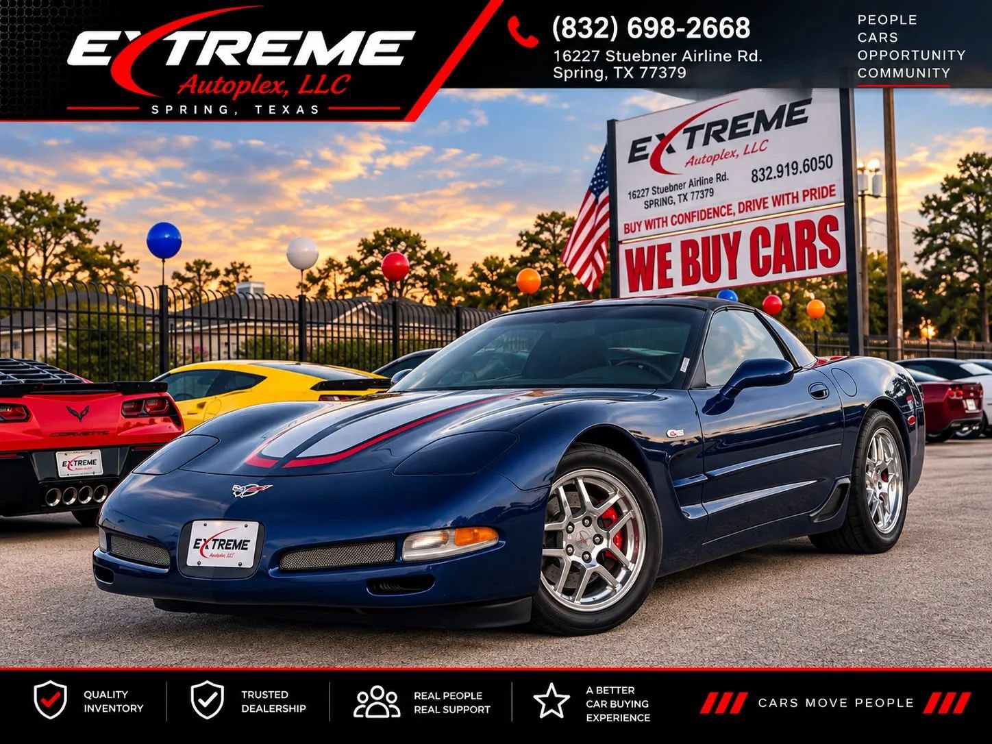 Used 2004 Chevrolet Corvette Z06 w/ Z06 Preferred Equipment Group RWD image 1