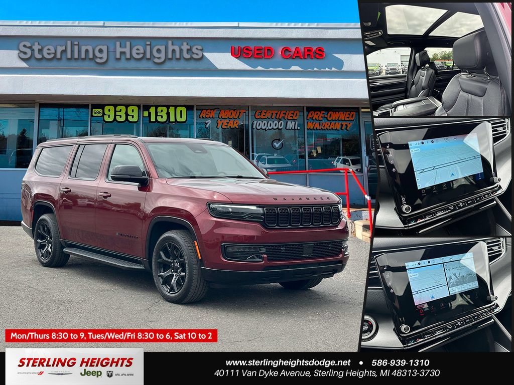 Used 2024 Jeep Wagoneer L Series II AWD/4WD image 1