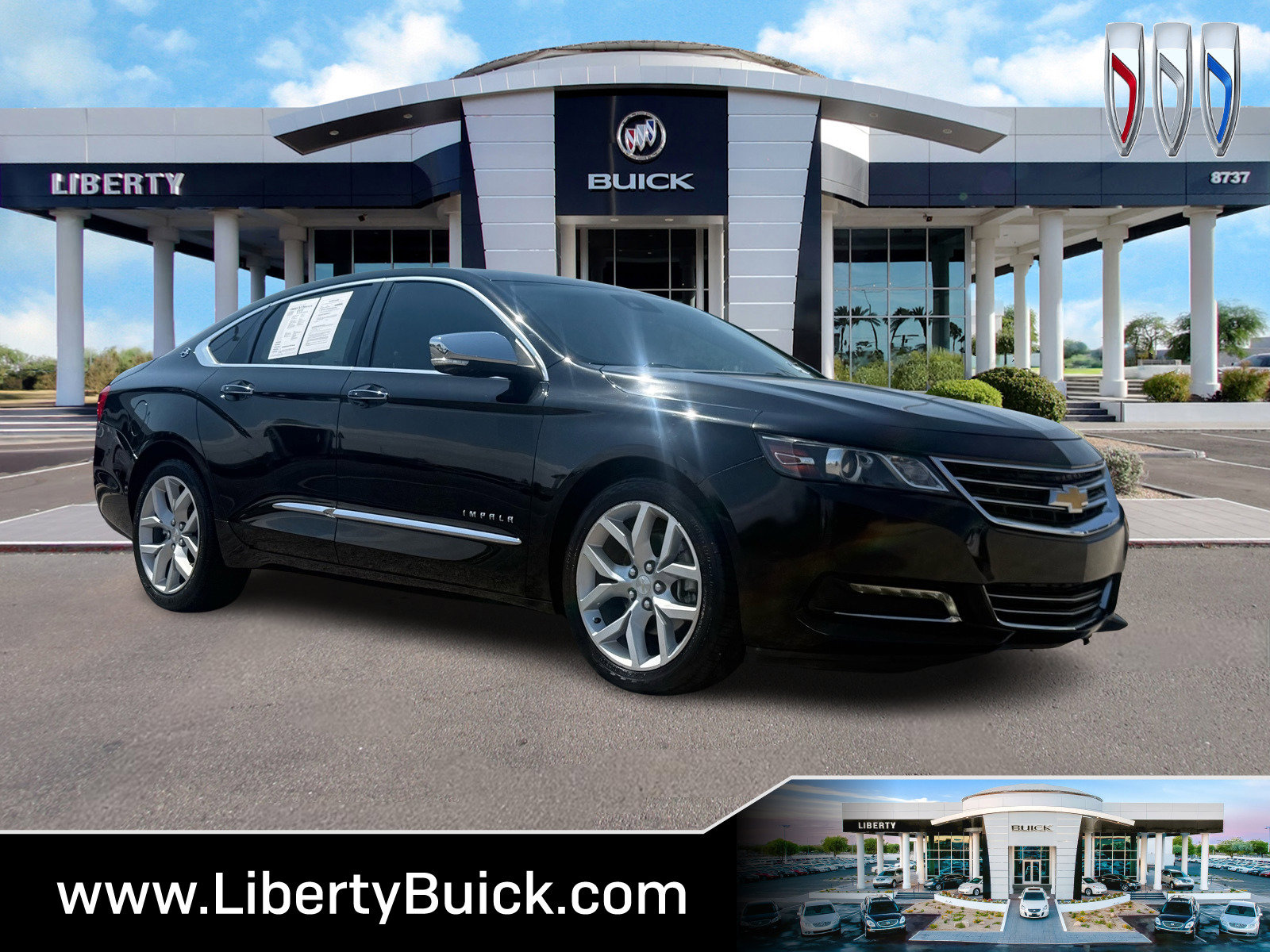 Used 2016 Chevrolet Impala LTZ w/ Enhanced Convenience Package