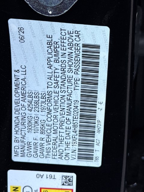 Used 2026 Honda Civic Sport image 17