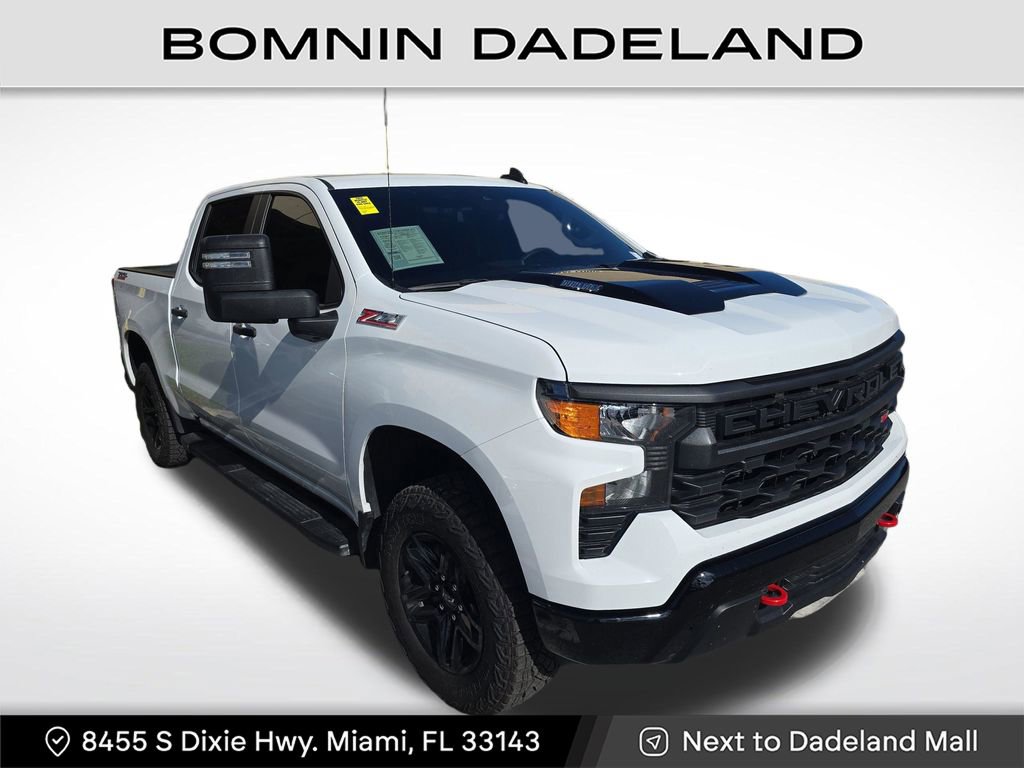 Used 2025 Chevrolet Silverado 1500 Custom Trail Boss AWD/4WD image 1