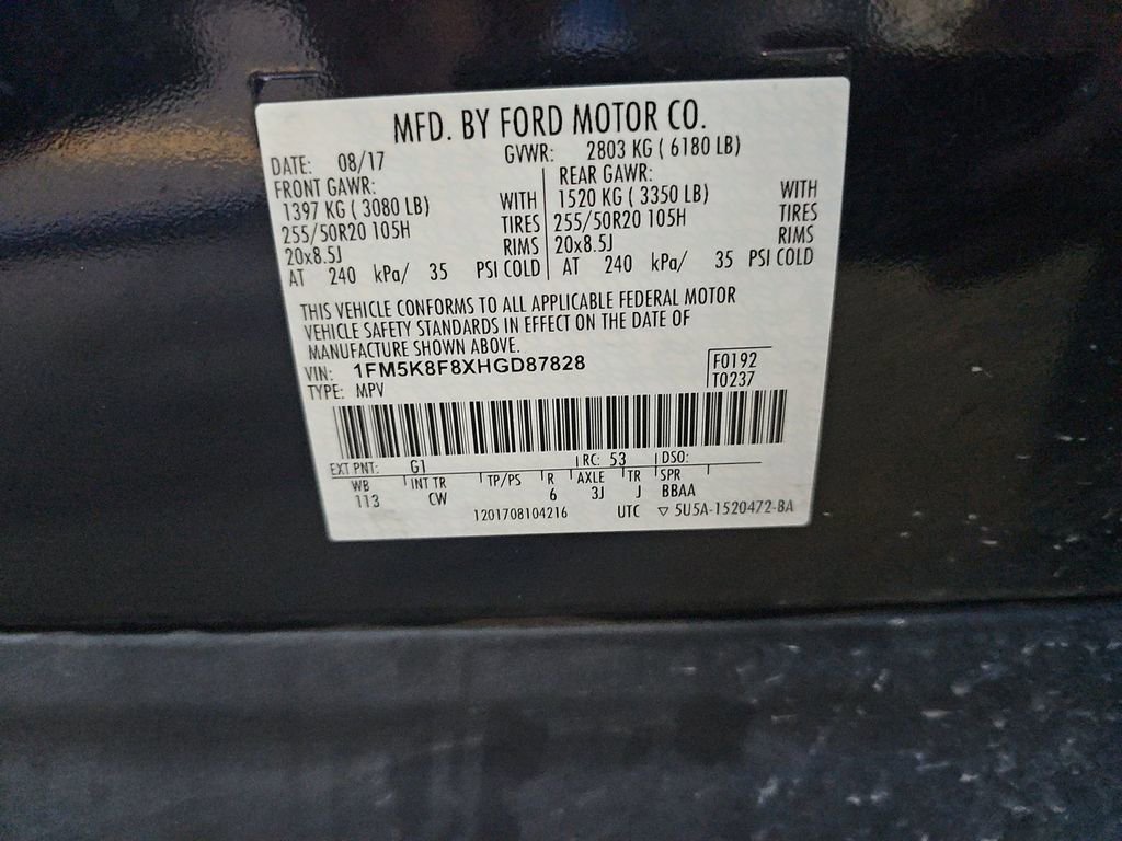 Used 2017 Ford Explorer Limited w/ Equipment Group 301A AWD/4WD image 18
