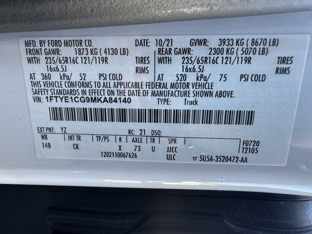 Used 2021 Ford Transit 150 Medium Roof RWD image 20