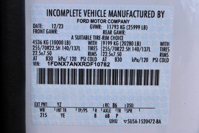 New 2024 Ford F750 2WD SuperCab Super Duty image 20