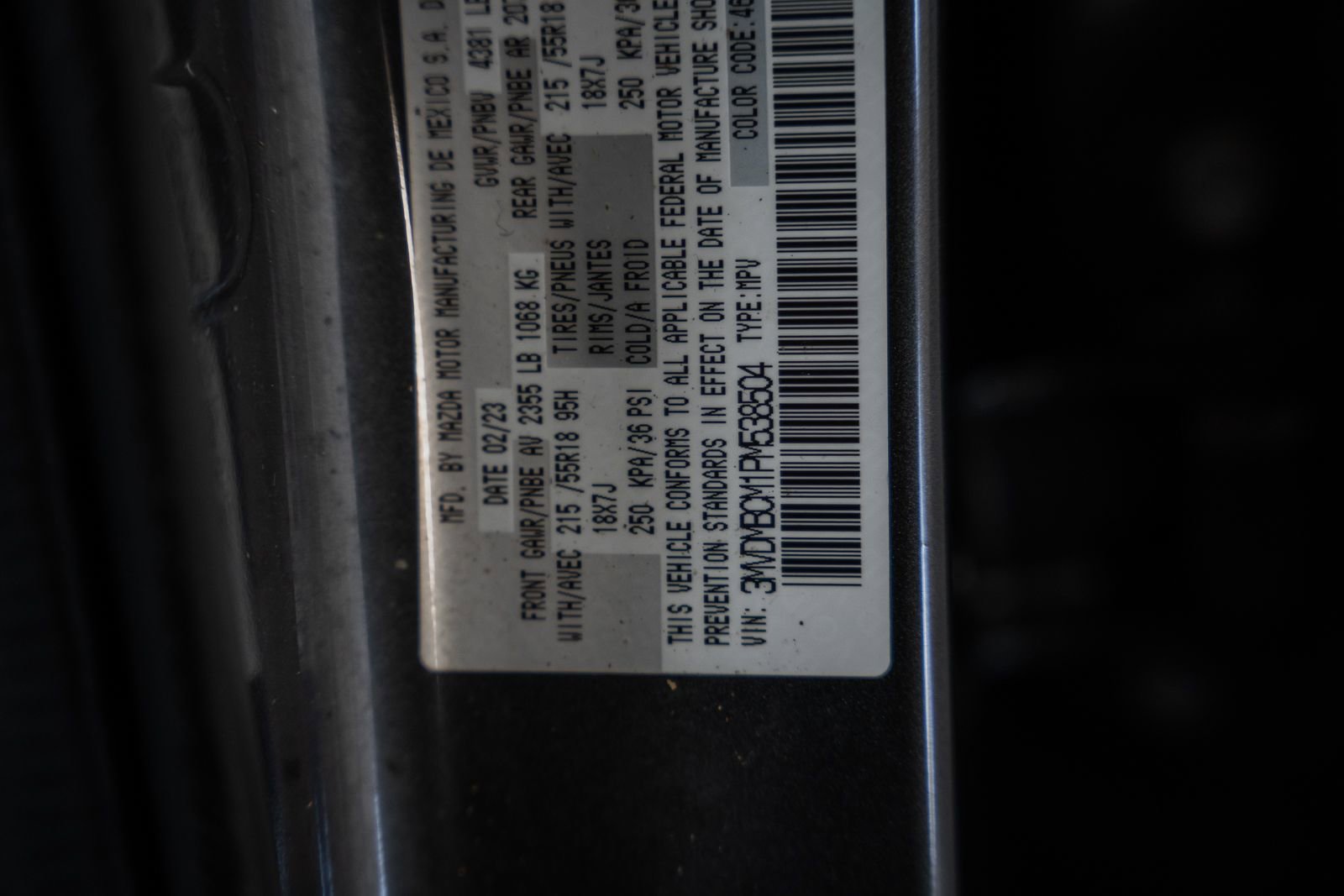 Used 2023 MAZDA CX-30 AWD 2.5 S w/ Preferred Package image 45