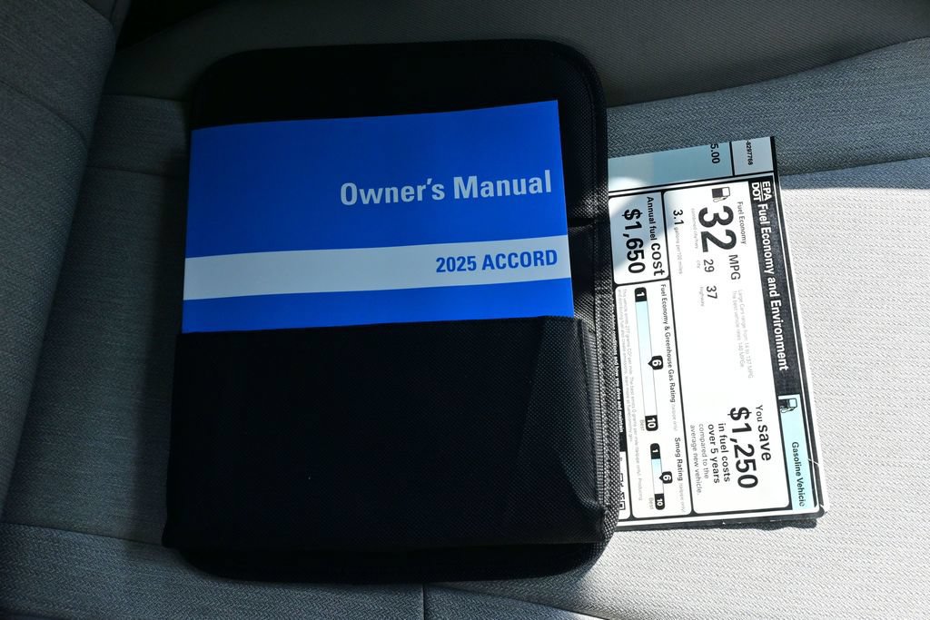 Certified 2025 Honda Accord LX image 42