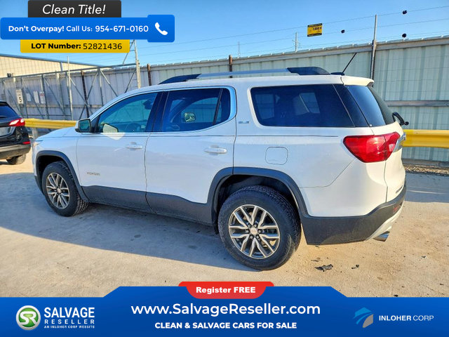 Used 2018 GMC Acadia SLE w/ Driver Alert Package I FWD image 3