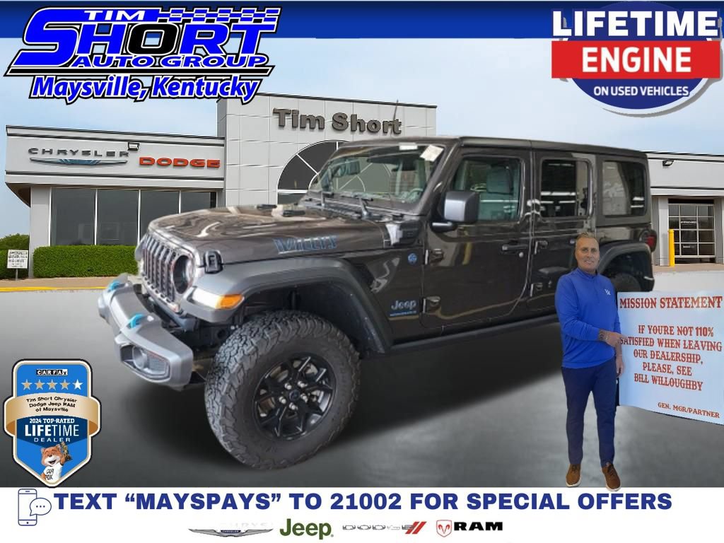Used 2024 Jeep Wrangler Unlimited AWD/4WD image 1