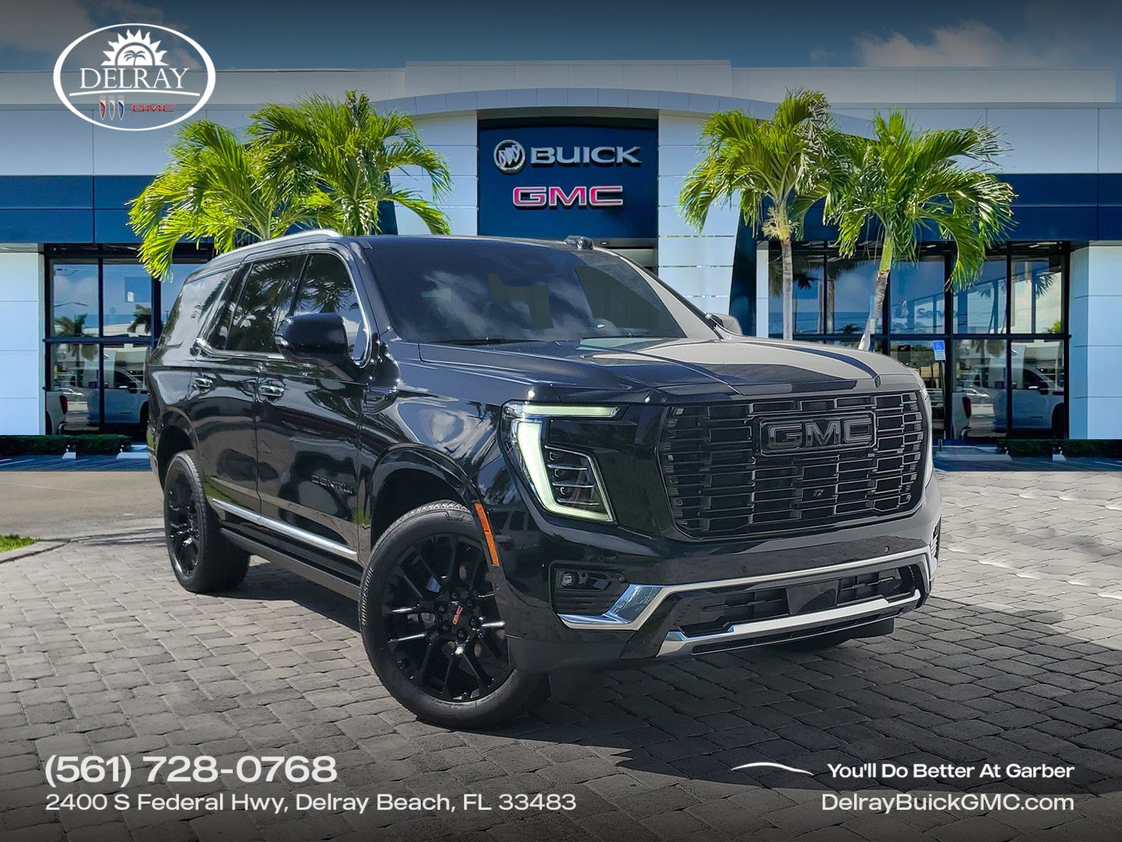 Used 2026 GMC Yukon Denali w/ Sun & Power Step Package RWD image 1
