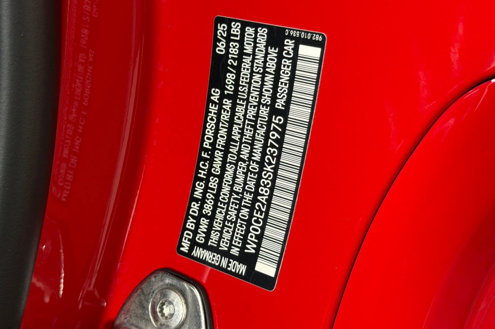 Used 2025 Porsche 718 Boxster Spyder RS RWD image 27