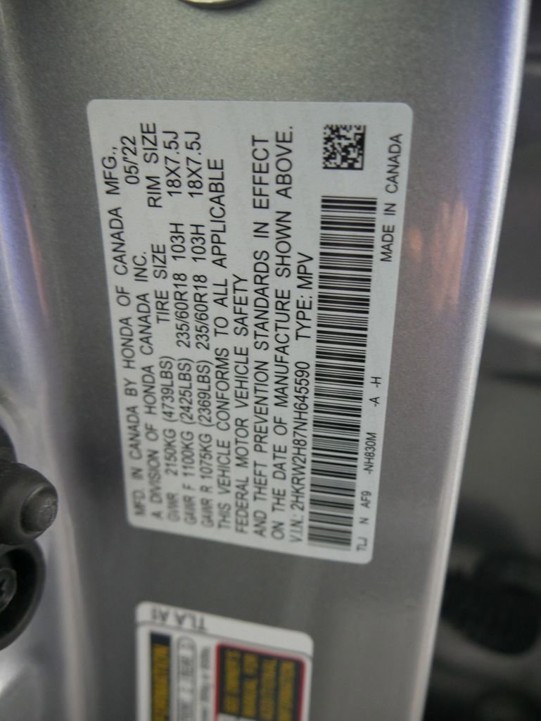 Certified 2022 Honda CR-V EX-L image 18