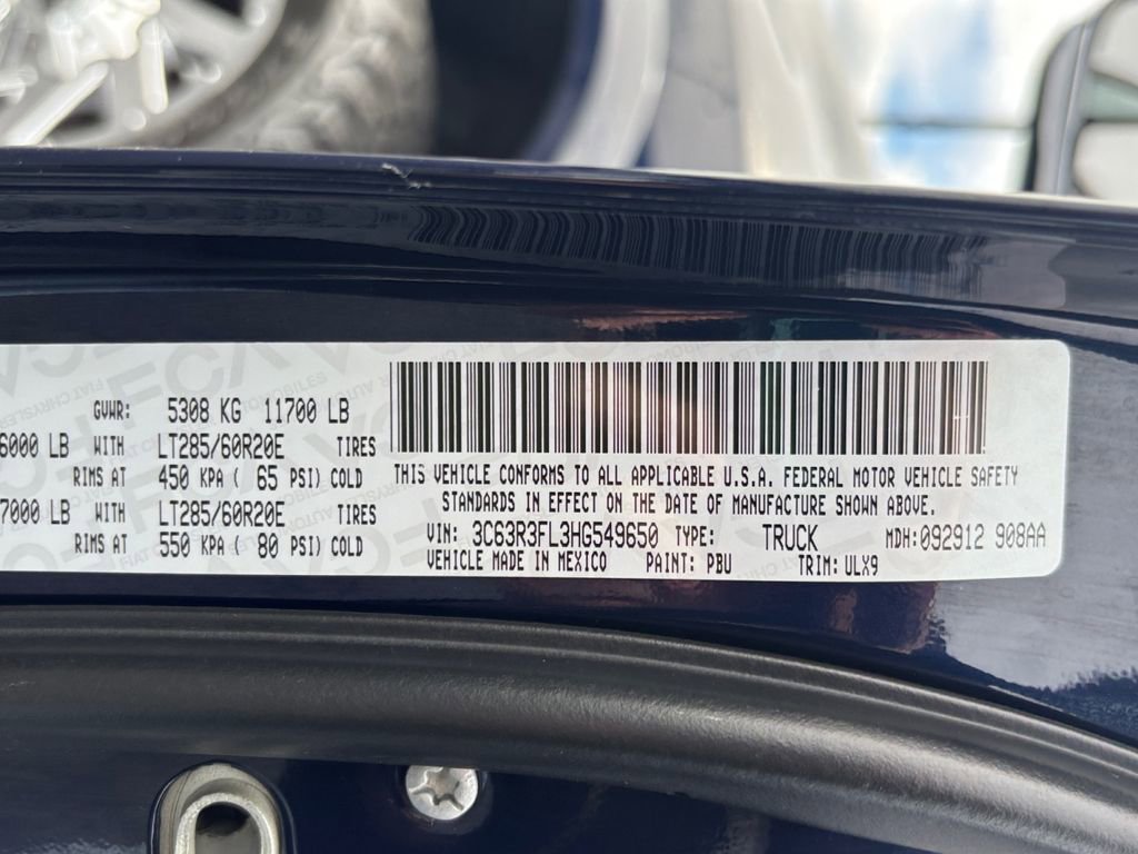 Used 2017 RAM 3500 Laramie Longhorn AWD/4WD image 34