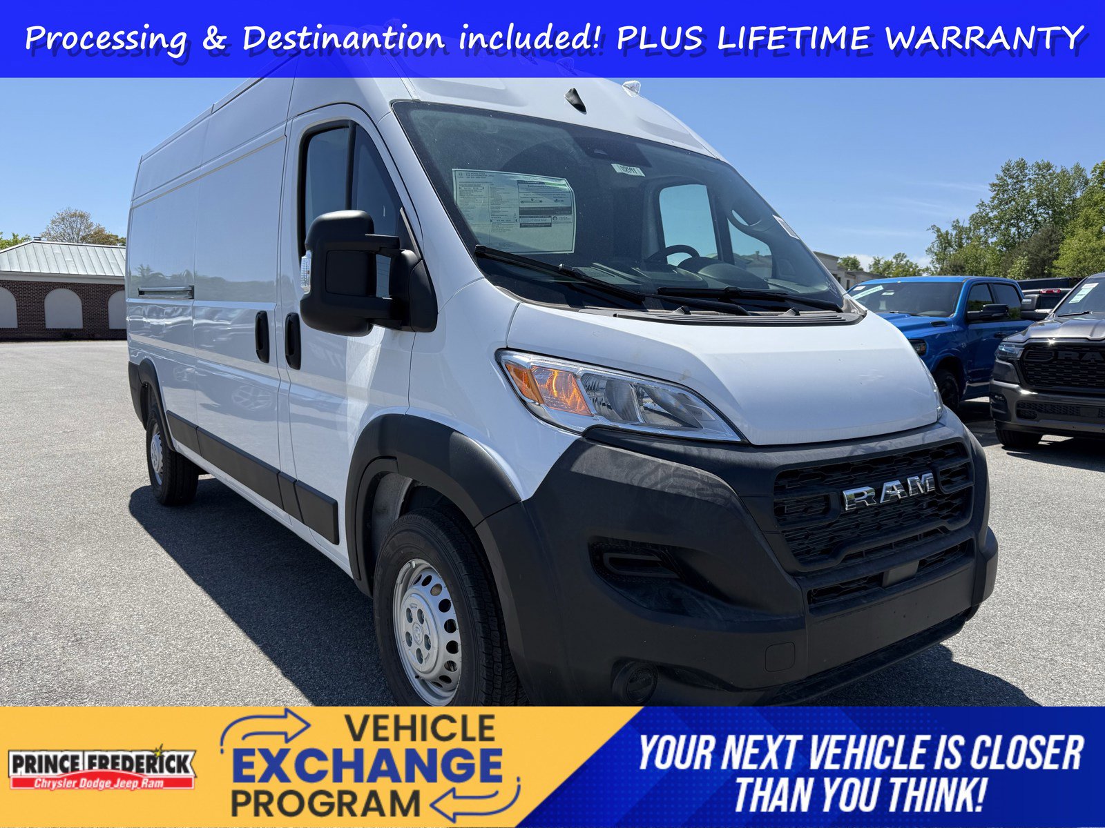New 2026 RAM ProMaster 2500 FWD image 1