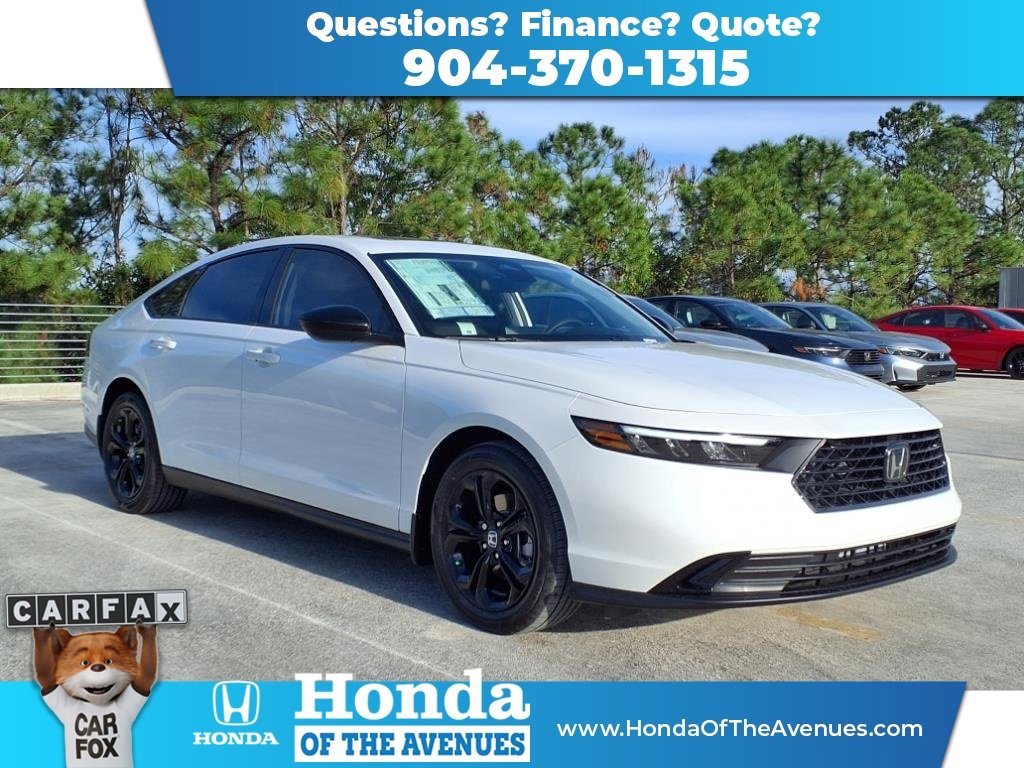 Certified 2025 Honda Accord SE