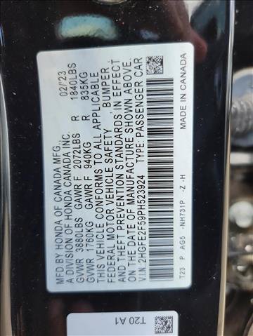 Used 2023 Honda Civic Sport image 24