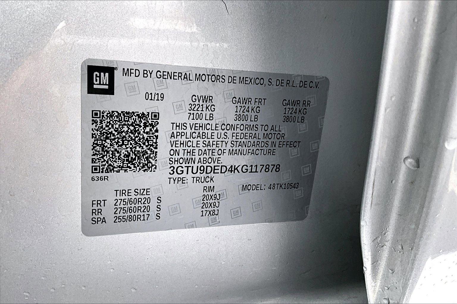 Used 2019 GMC Sierra 1500 SLT w/ SLT Premium Package image 36