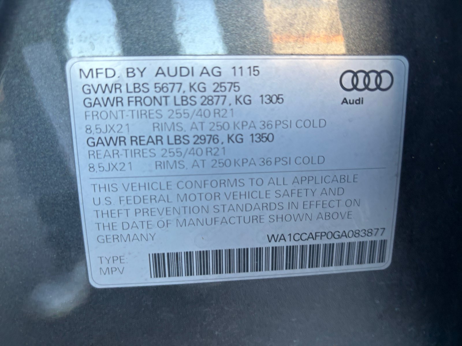 Used 2016 Audi SQ5 Premium Plus w/ Technology Package AWD/4WD image 21