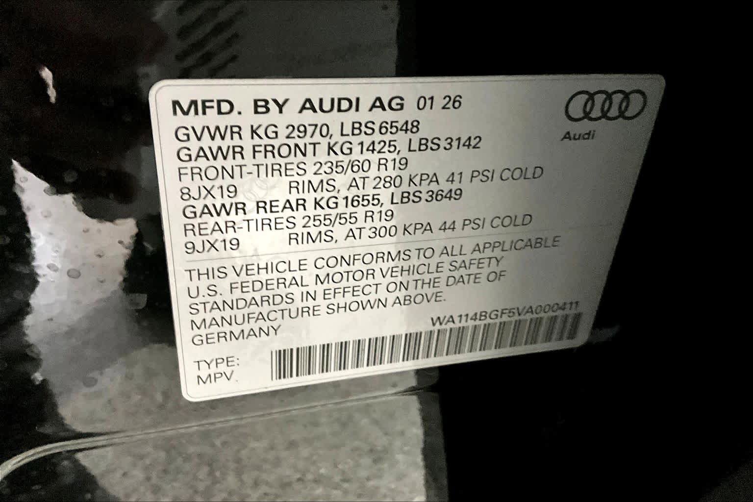 New 2027 Audi Q6 e-tron Premium AWD/4WD image 17
