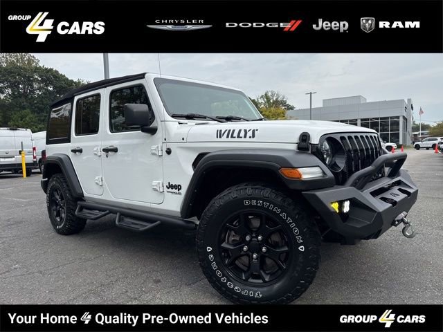 Used 2022 Jeep Wrangler Unlimited Sport image 1