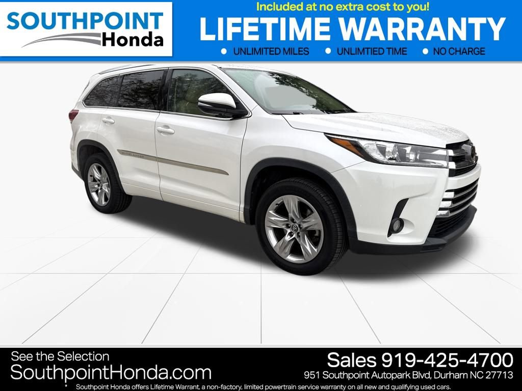 Used 2017 Toyota Highlander Limited 360° Tour
