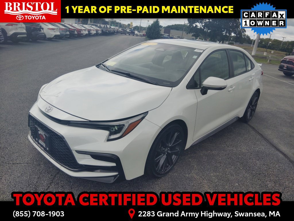 Certified 2023 Toyota Corolla SE w/ SE Premium Package FWD image 4