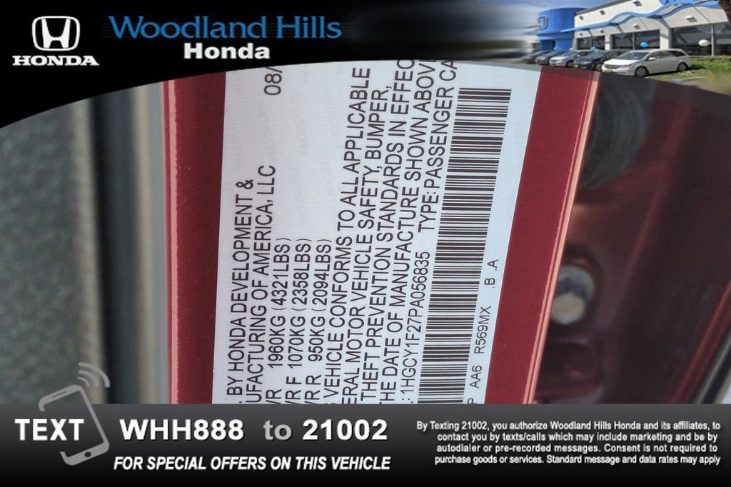 Certified 2023 Honda Accord LX image 26