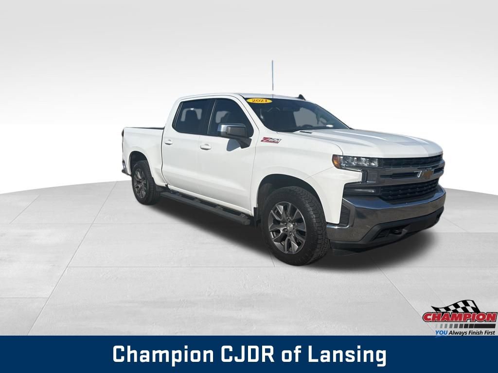 Used 2021 Chevrolet Silverado 1500 LT w/ Z71 Off-Road Package AWD/4WD image 8
