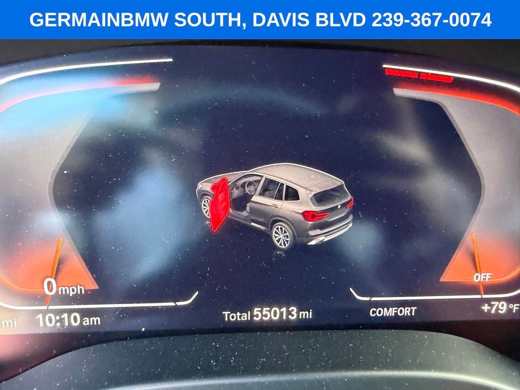 Used 2022 BMW X3 sDrive30i w/ Premium Package RWD image 8