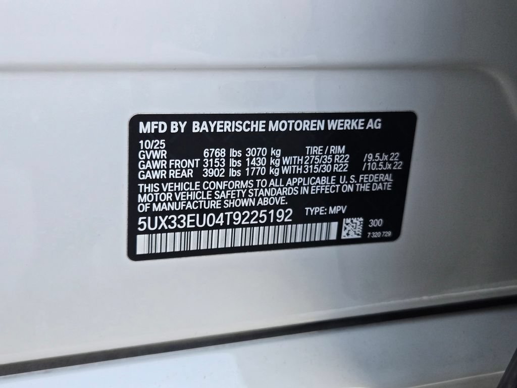 Used 2026 BMW X5 M60i w/ Executive Package AWD/4WD image 43