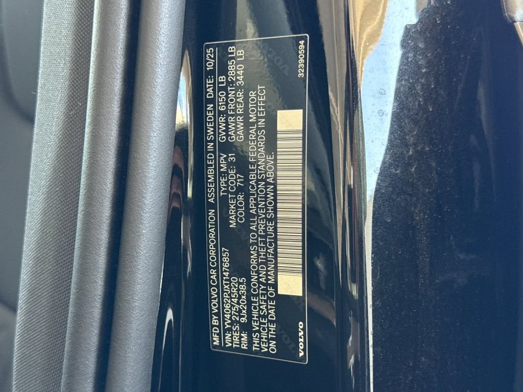 New 2026 Volvo XC90 B6 Core AWD/4WD image 29