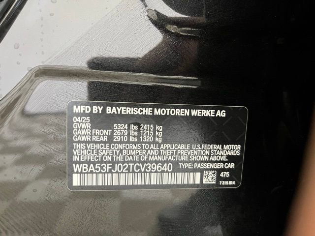 Used 2026 BMW 530i xDrive w/ M Sport Package image 26