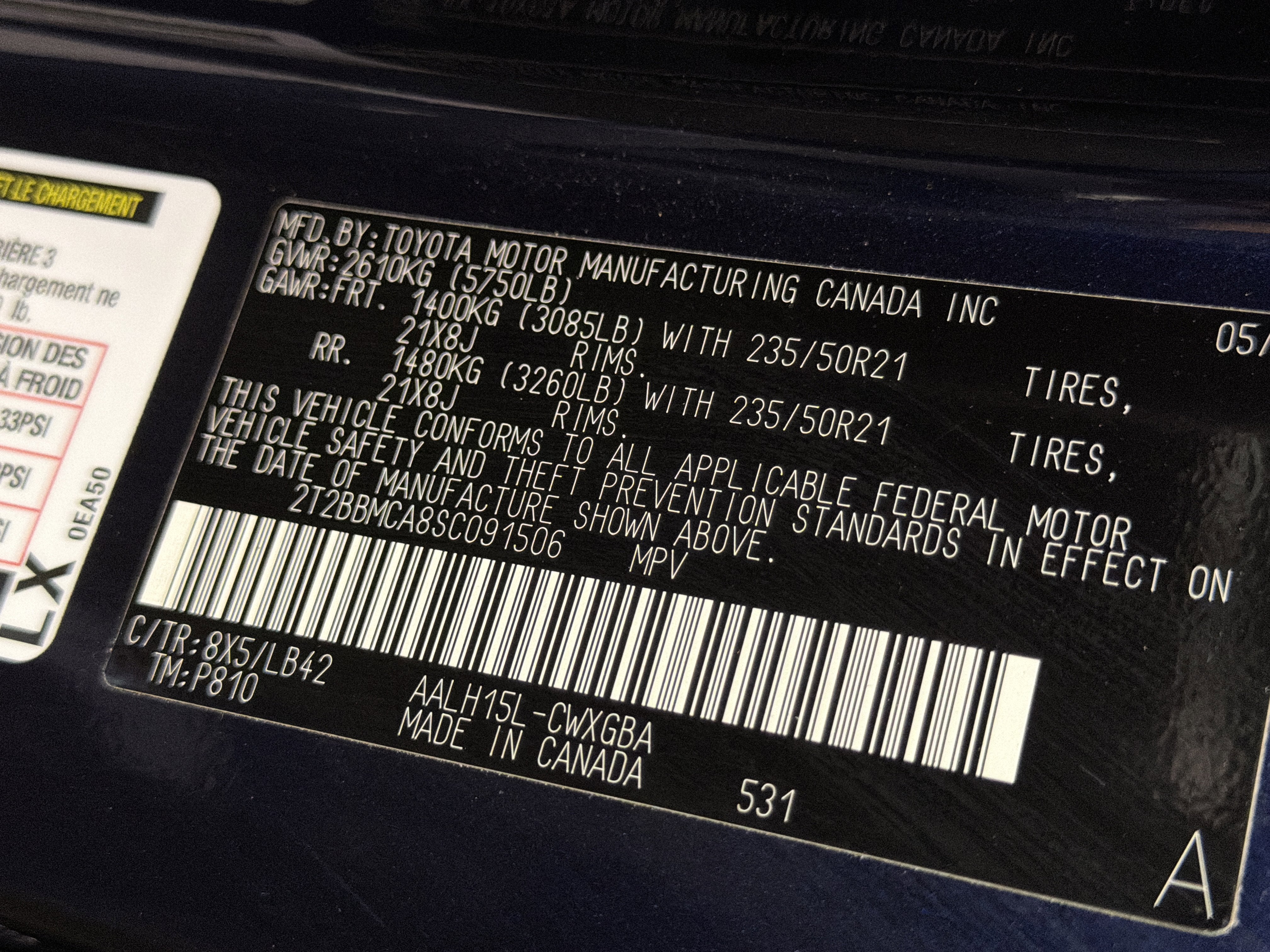 Used 2025 Lexus RX 350 w/ Convenience Package AWD/4WD image 32