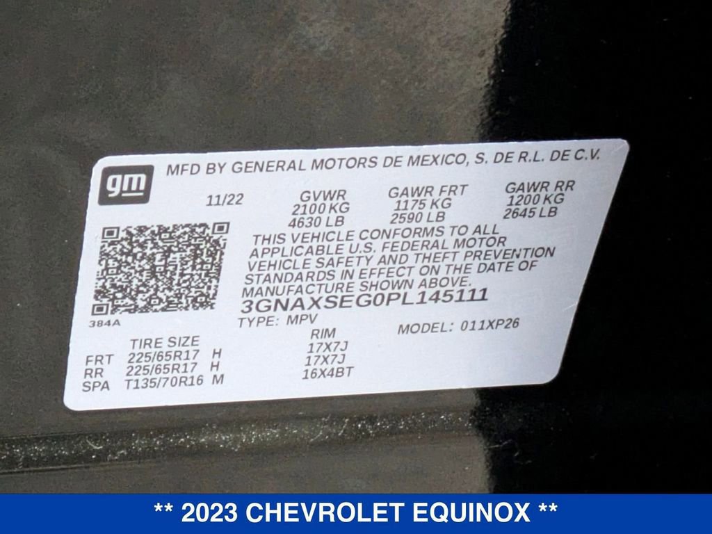 Certified 2023 Chevrolet Equinox LS w/ LS Convenience Package image 47