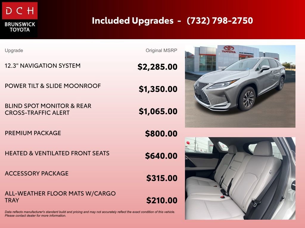 Used 2020 Lexus RX 350 AWD w/ Premium Package image 6