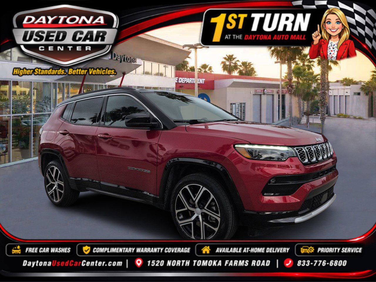 Certified 2024 Jeep Compass Limited w/ Elite Group