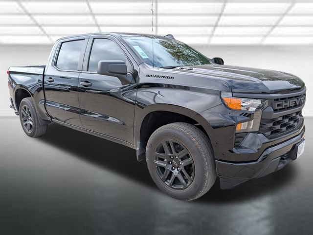 New 2026 Chevrolet Silverado 1500 Custom w/ LPO, Dark Essentials Package RWD image 1