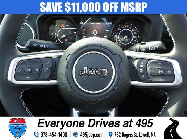 New 2025 Jeep Wrangler Unlimited Sahara w/ Technology Group AWD/4WD image 21