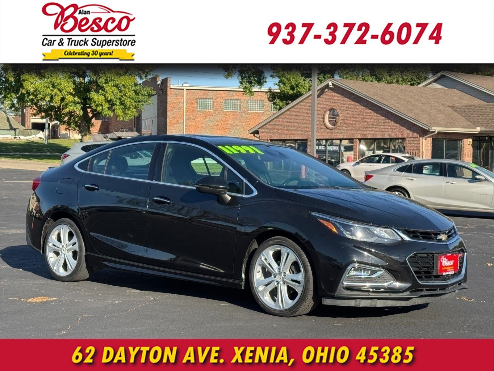 Used 2016 Chevrolet Cruze Premier
