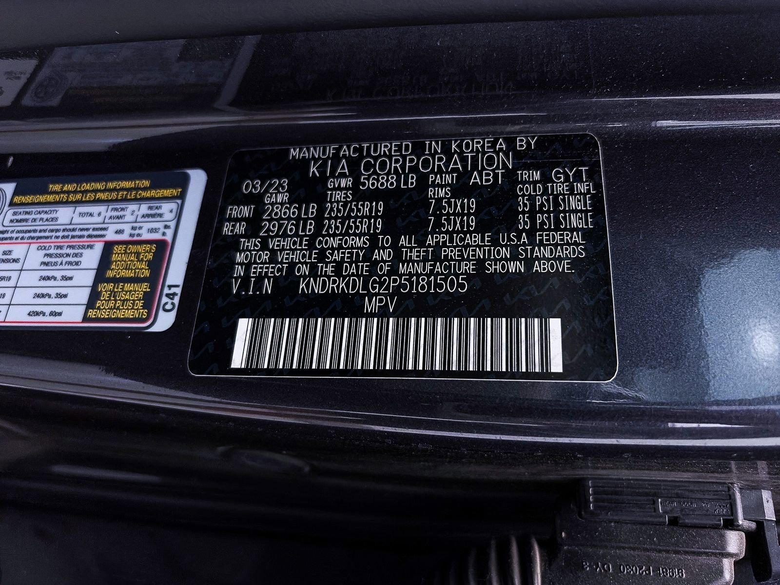 Used 2023 Kia Sorento SX Prestige w/ Panoramic Sunroof Package AWD/4WD image 43